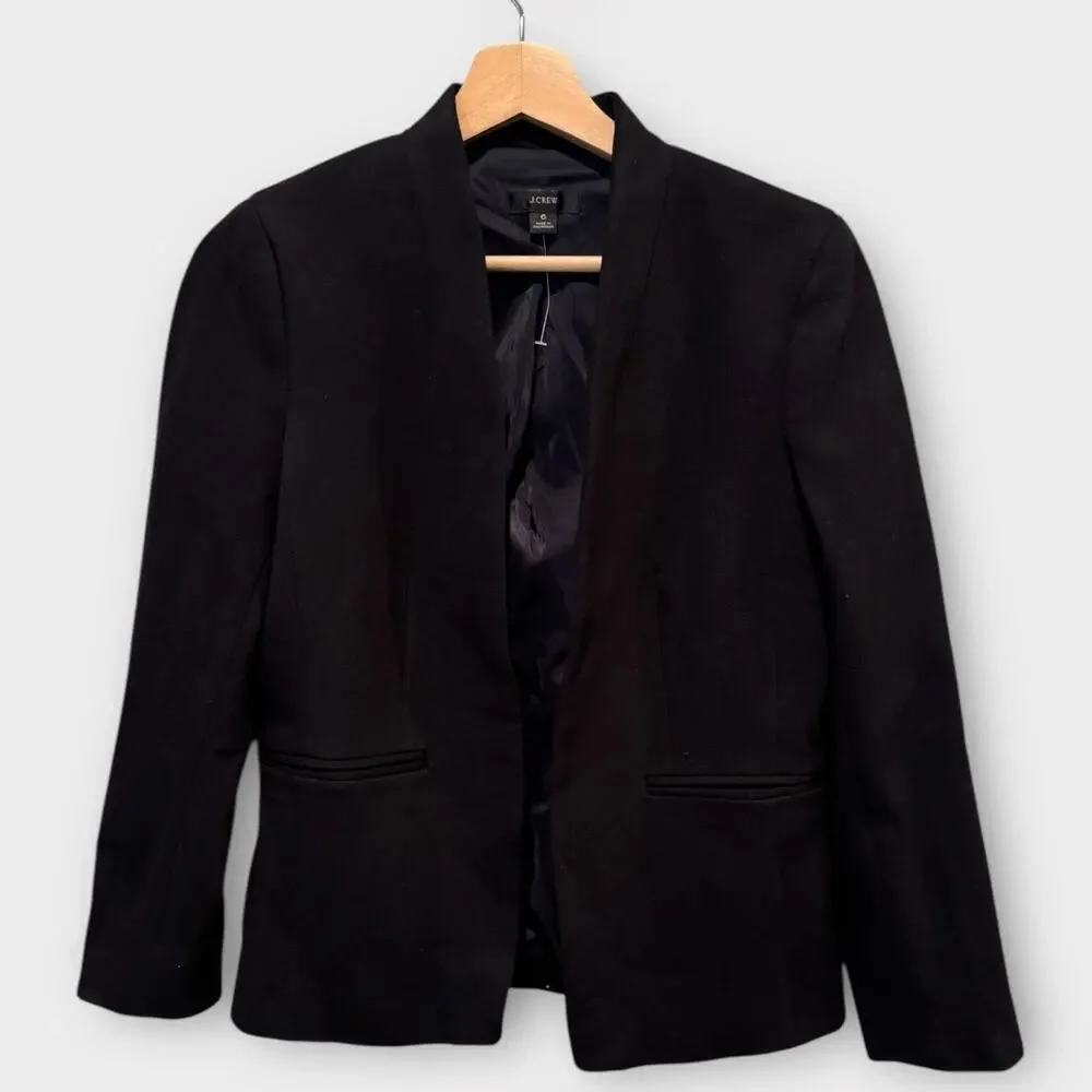 NEW J.Crew Going Out Blazer in stretch twill Size 6